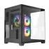 Xtreme S270B ATX Mid Tower Black Casing With 3 ARGB Fans